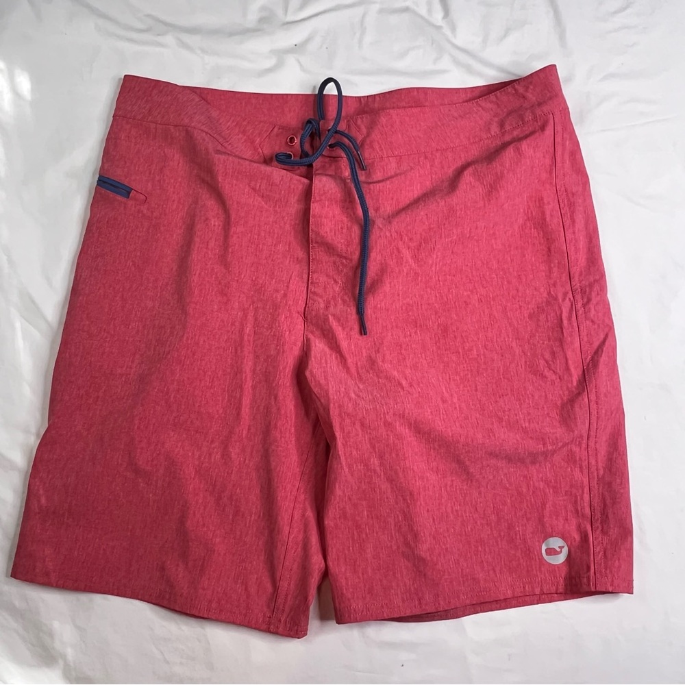 Vineyard Vines Board Shorts Mens 35 Whale Swim Trunks Surf Beach Pool L030225